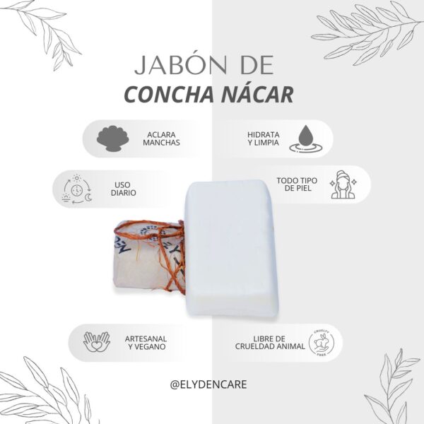 Jabón de Concha Nácar - Image 2