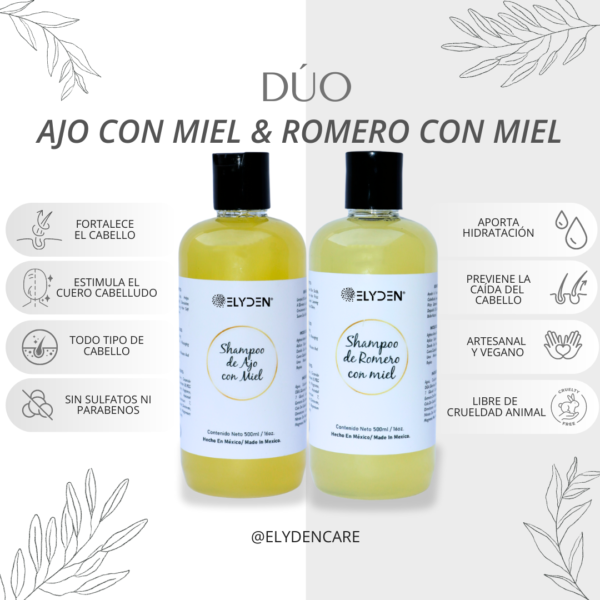 Dúo Shampoos miel - Image 2