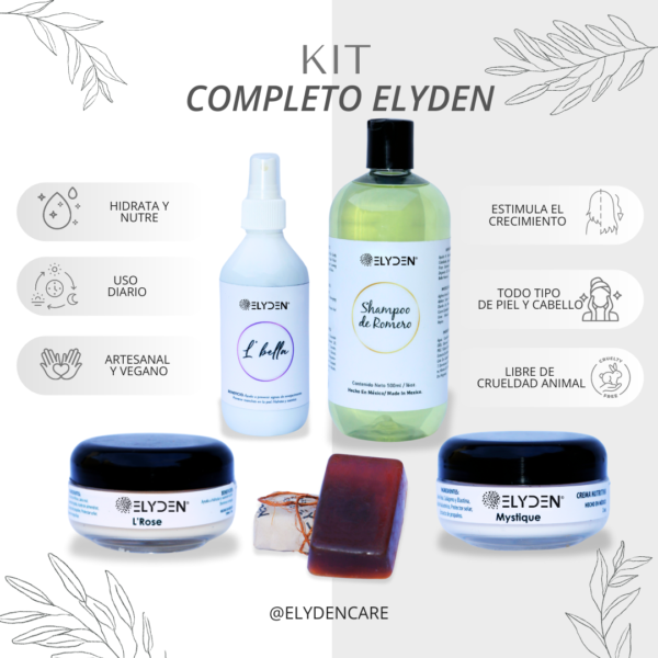 Kit skincare orgánico y shampoo natural - Image 2