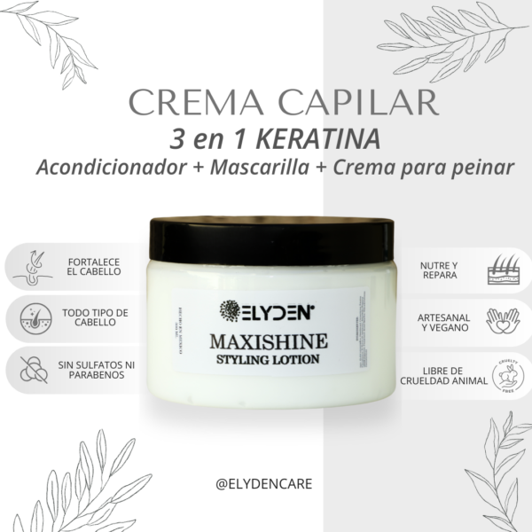 Crema capilar 3 en 1 Maxishine - Image 2